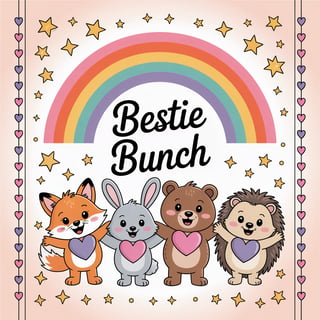 Bestie Bunch Friendship Graphic