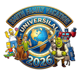 Smith Family Vacation 2026 Logo