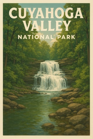 Cuyahoga Valley National Park Postcard