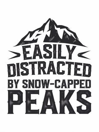 Easily Distracted T-Shirt Design