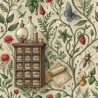 Overgrown Apothecary Aesthetic