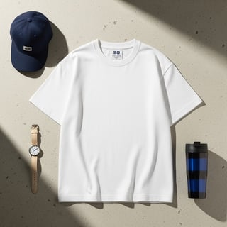 Flat Lay Comfort Colors 1717 T-shirt Mockup
