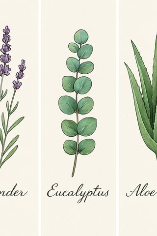 Detailed Botanical Illustrations