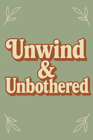 Retro Typography on Sage Green