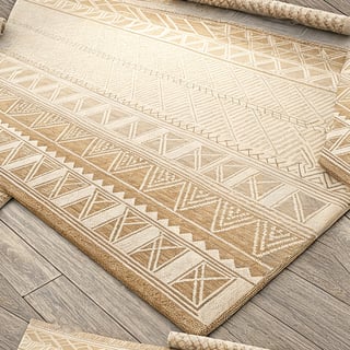 Scandinavian Gradient Rug Design