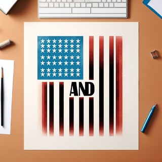 American Flag Inspired Design