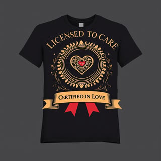 Licensed to Care T-Shirt Design