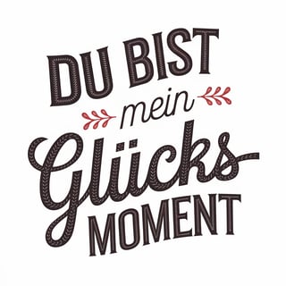 Stylish Black-and-White Typography Design