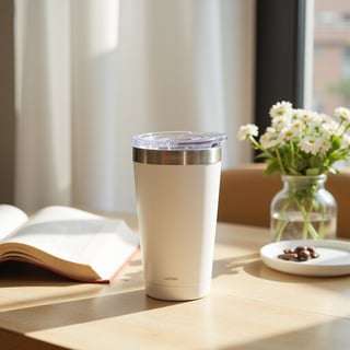 Morning Coffee Tumbler Setup