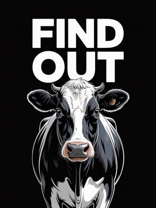 Bold FIND OUT Graphic Design