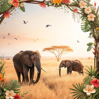 African Safari Elephants