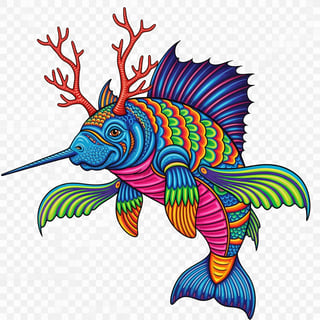 Alebrije Florida Sea Creature