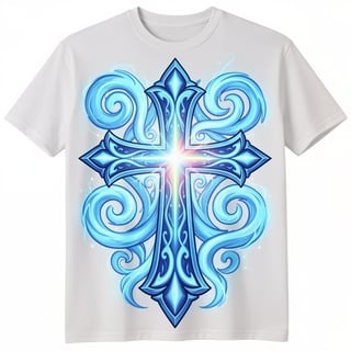 Symmetrical Fantasy Cross Illustration