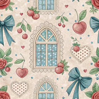 Coquette Valentine Cottage Pattern