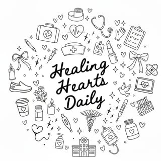 Healing Hearts Nurse Theme Design