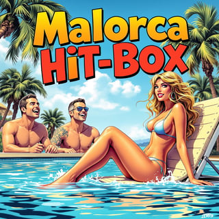 Mallorca Hit-Box Comic Art