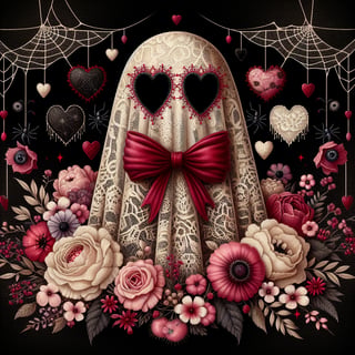 Romantic Gothic Halloween Ghost