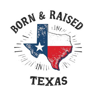 Texas Vintage T-Shirt Design
