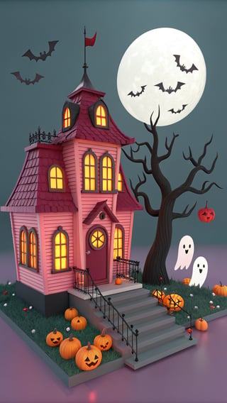 Whimsical Haunted Gothic House