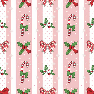 Seamless Christmas Vector Pattern