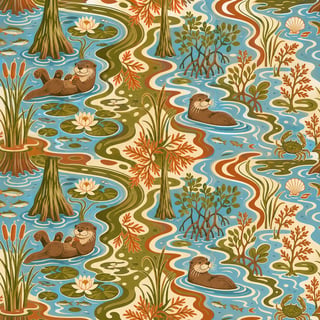 West Florida Otter Tumbler Pattern