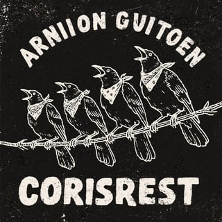Vintage Concert Poster of Screaming Grackles
