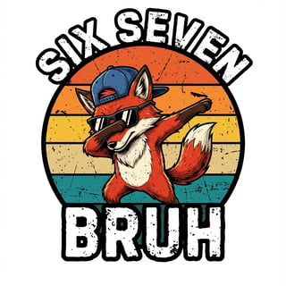 Vintage Distressed Fox Design
