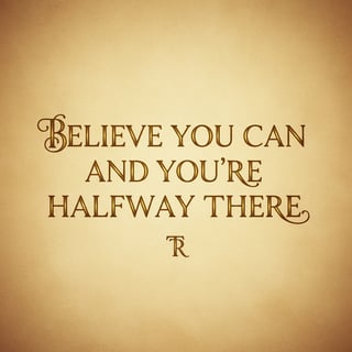 Confident Serif Quote Design