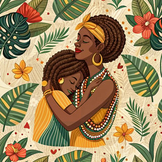 Afro-Brazilian Mother Portrait