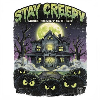 Vintage 1990s Kids Horror T-Shirt Art