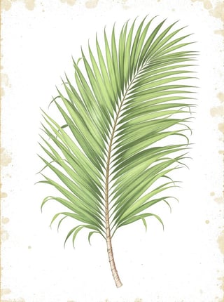 Vintage Florida Saw Palmetto Design