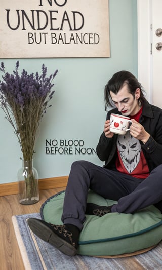 Vampire Tea Time Illustration