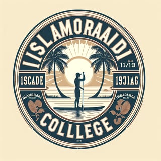Islamorada College Preppy Logo Design