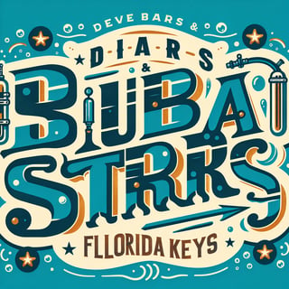 Dive Bars & Scuba Stars Artwork