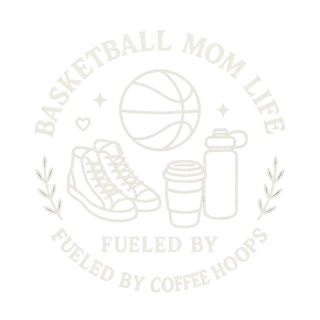 Vintage Basketball Mom T-Shirt Design