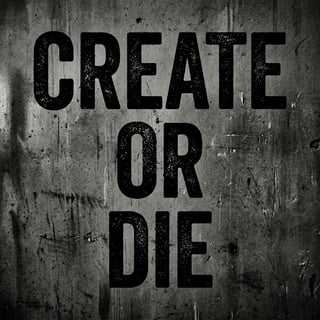 Bold Uppercase Edgy Typography