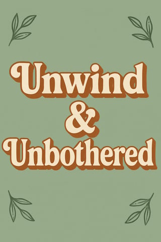 Retro Typography on Sage Green