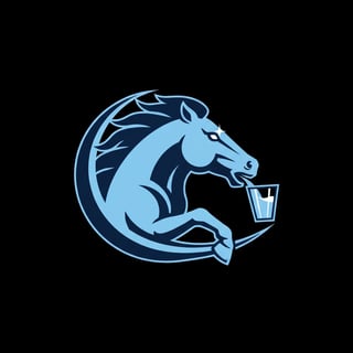 Modern Sports Team Horse Logo
