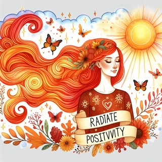 Whimsical Watercolor Portrait