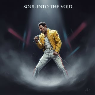 Freddie Mercury Iconic Concert Scene