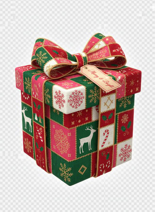 Vivid Patchwork Christmas Gift