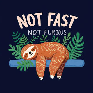 Relaxed Sloth in Jungle Setting