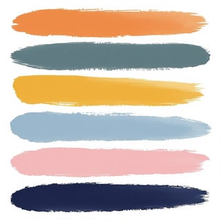 Minimalist Brush Stroke Artwork