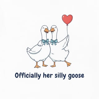 Boyfriend Theme Silly Goose Design