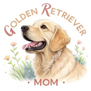 Cheerful Golden Retriever Portrait