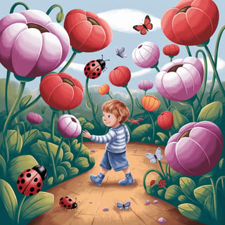Whimsical Children's Nursery Illustration