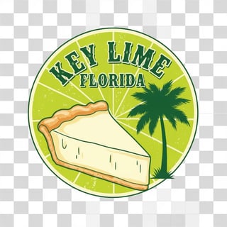 Vintage Key Lime Florida Badge