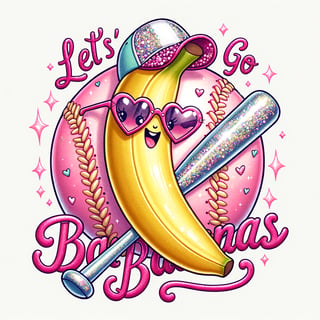 Cheerful Banana Character Design