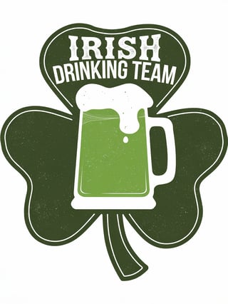 Irish Drinking Team T-Shirt Design