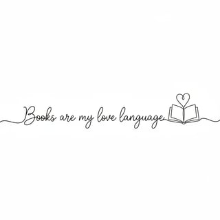 Continuous Handwritten Script with Book Heart